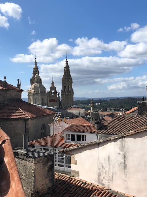 Atico Casco Antiguo En Plaza Cervantes Santiago de Compostela Exterior foto